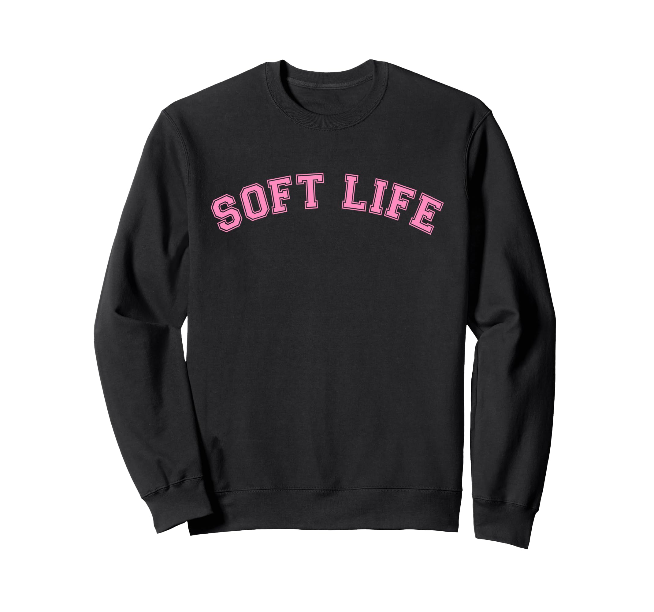 Soft Life Dont Stress Free Sweatshirt - Minimalist Print Men Women - T-Shirt, Sweatshirt, Hoodie