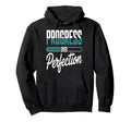 Progress Over Perfection Motivational Hoodie - Fun Novelty Design Men Women - T-Shirt, Sweatshirt, Hoodie