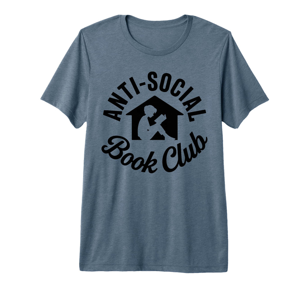 Anti Social Book Club Booktrovert T-Shirt - Aesthetic Graphic for Adults - T-Shirt, Sweatshirt, Hoodie