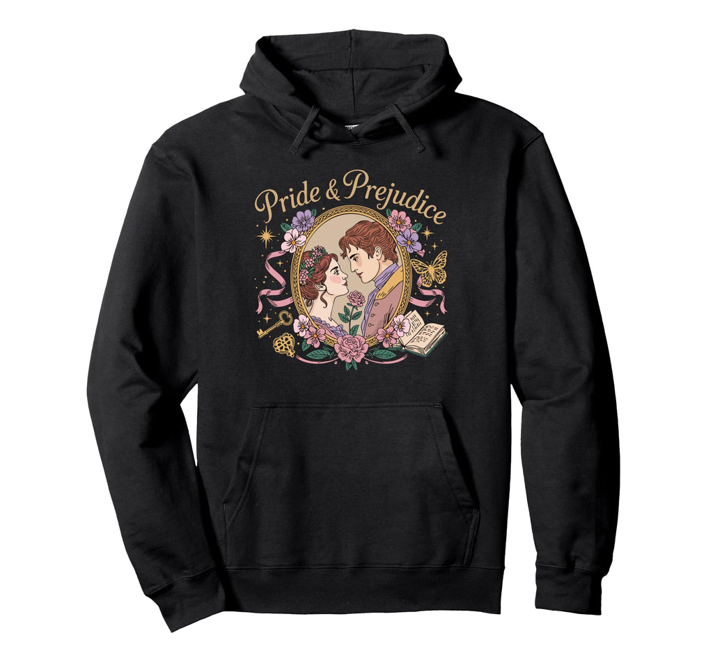 Pride And Prejudice Hoodie - Minimalist Print Men Women - T-Shirt, Sweatshirt, Hoodie