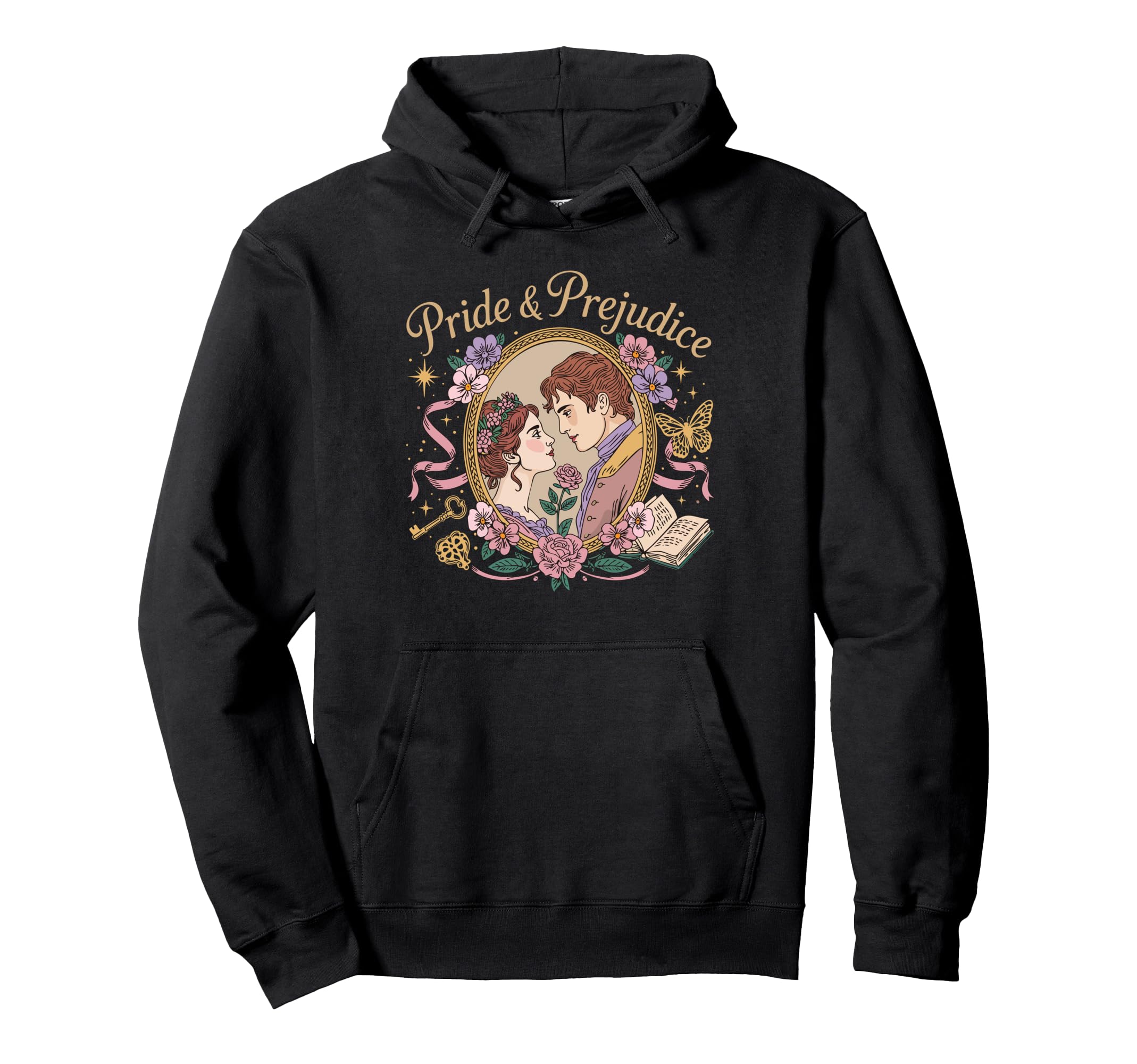 Pride And Prejudice Hoodie - Minimalist Print Men Women - T-Shirt, Sweatshirt, Hoodie
