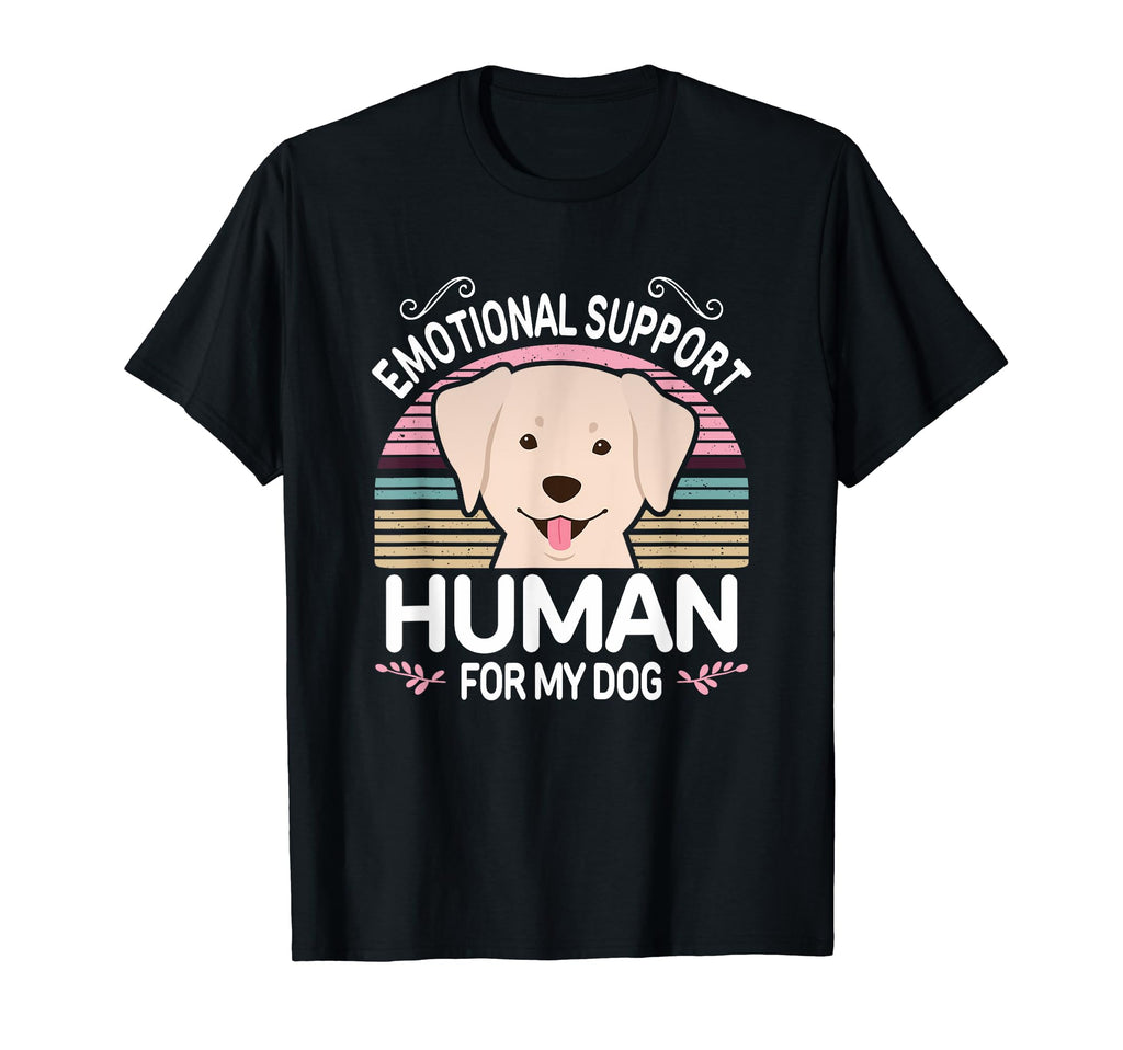 Labrador Dog Emotional Support T-Shirt - Casual Everyday Wear for Adults - T-Shirt, Sweatshirt, Hoodie