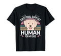 Labrador Dog Emotional Support T-Shirt - Casual Everyday Wear for Adults - T-Shirt, Sweatshirt, Hoodie