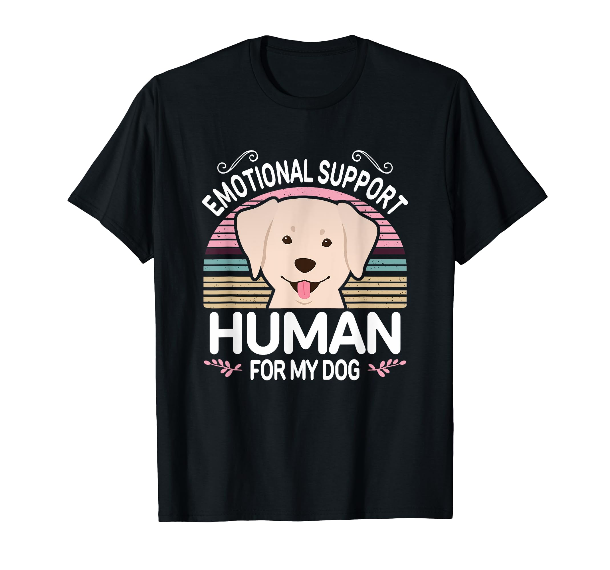 Labrador Dog Emotional Support T-Shirt - Casual Everyday Wear for Adults - T-Shirt, Sweatshirt, Hoodie