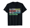 Poetry Literary Devices Literature T-Shirt - Graphic Print Men Women - T-Shirt, Sweatshirt, Hoodie