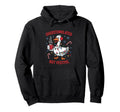 Overstimulated But Festive Goose Wrapped Hoodie - Graphic Print for Adults - T-Shirt, Sweatshirt, Hoodie