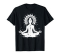 Silhouette Meditation Spiritual Motifs T-Shirt - Graphic Print for Adults - T-Shirt, Sweatshirt, Hoodie
