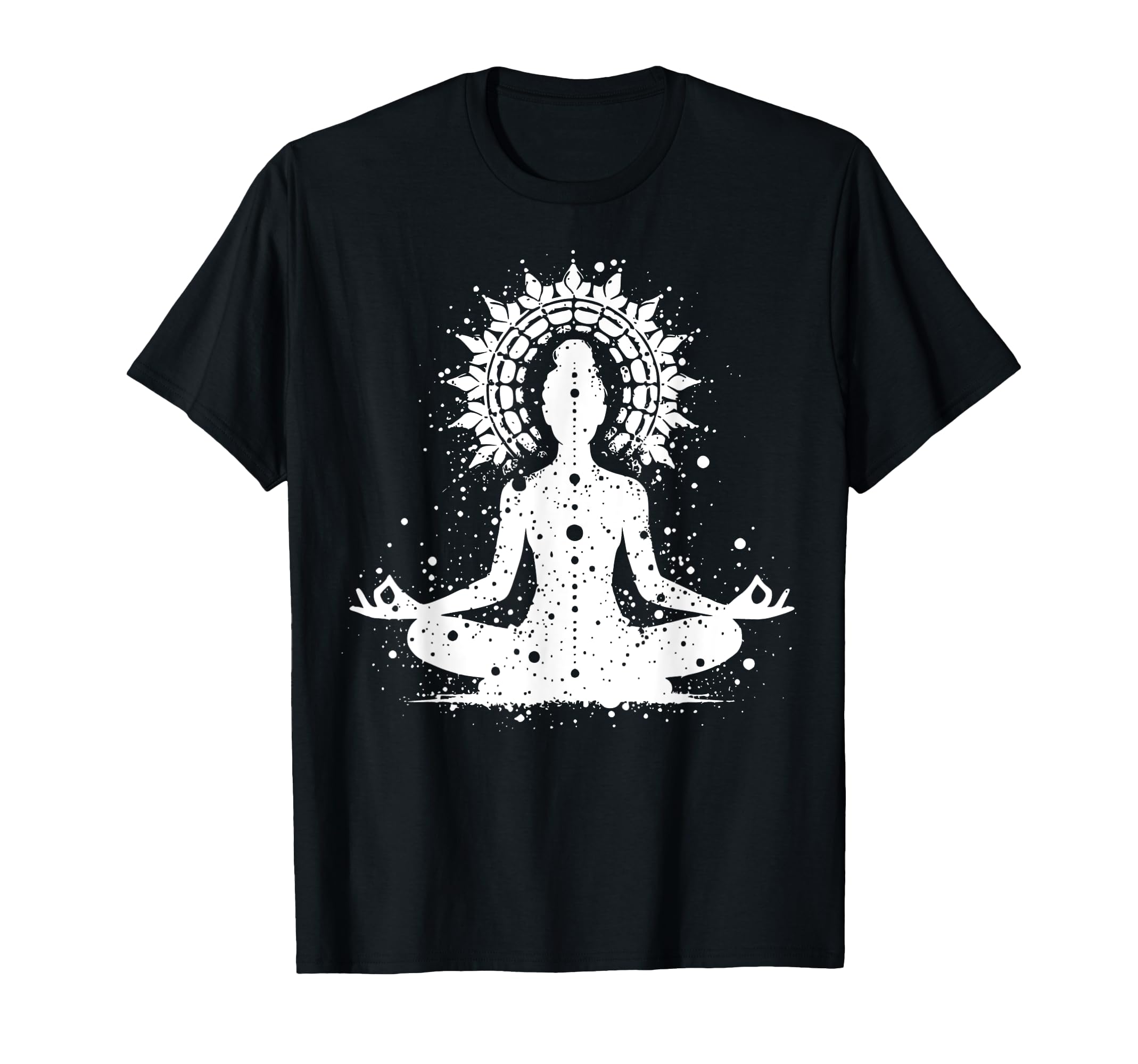 Silhouette Meditation Spiritual Motifs T-Shirt - Graphic Print for Adults - T-Shirt, Sweatshirt, Hoodie