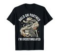 Hold Partner Im Overstimulated Skeleton T-Shirt - Streetwear Style Unisex - T-Shirt, Sweatshirt, Hoodie