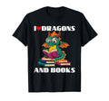 Reading Dragon Shirts Magical Book T-Shirt - Minimalist Print Men Women - T-Shirt, Sweatshirt, Hoodie