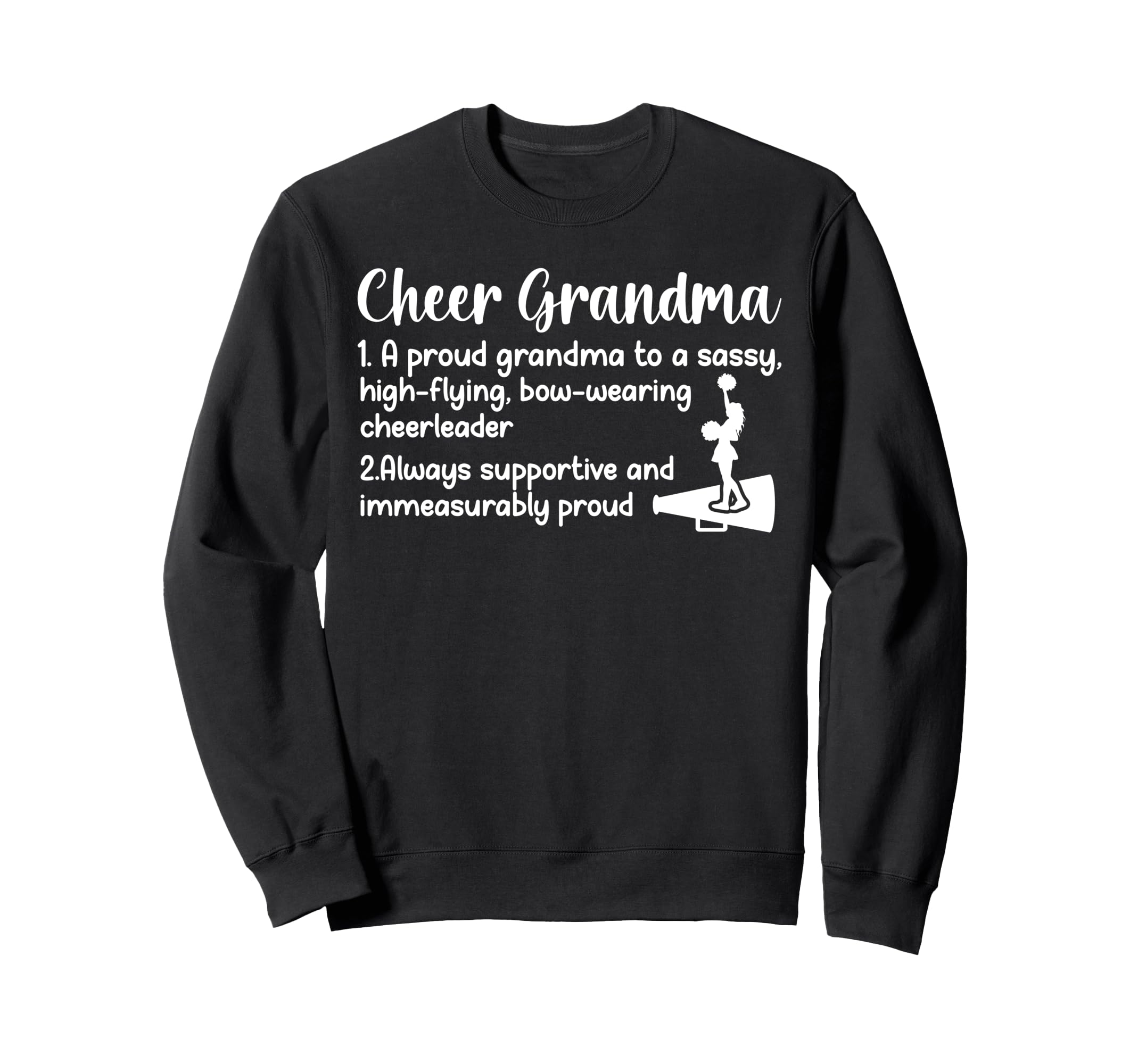Cheer Grandma Definition Grandma Sweatshirt - Streetwear Style Men Women - T-Shirt, Sweatshirt, Hoodie