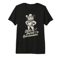Hold Partner Im Overstimulated Cat T-Shirt - Unique Graphic for Adults - T-Shirt, Sweatshirt, Hoodie