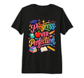 Progress Over Perfection Motivational T-Shirt - Aesthetic Graphic Unisex - T-Shirt, Sweatshirt, Hoodie