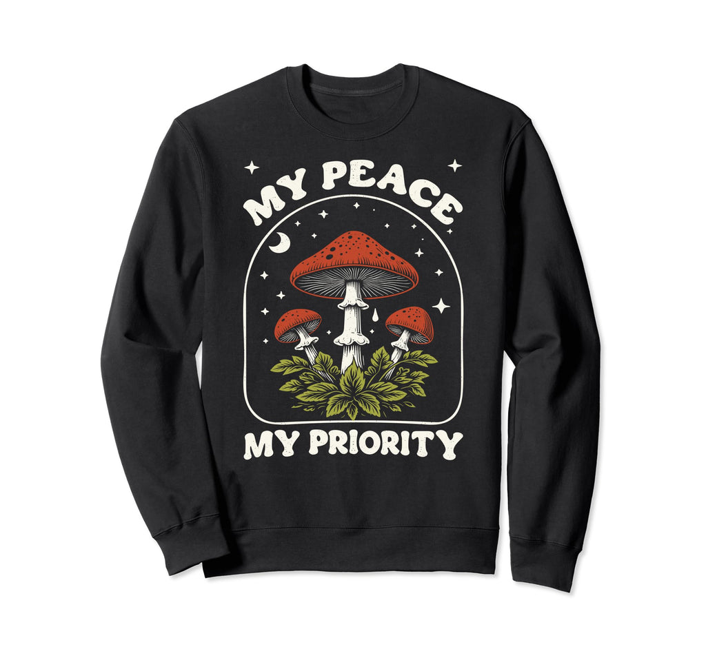 Mindfulness Health Mental Positive Sweatshirt - Graphic Print Men Women - T-Shirt, Sweatshirt, Hoodie