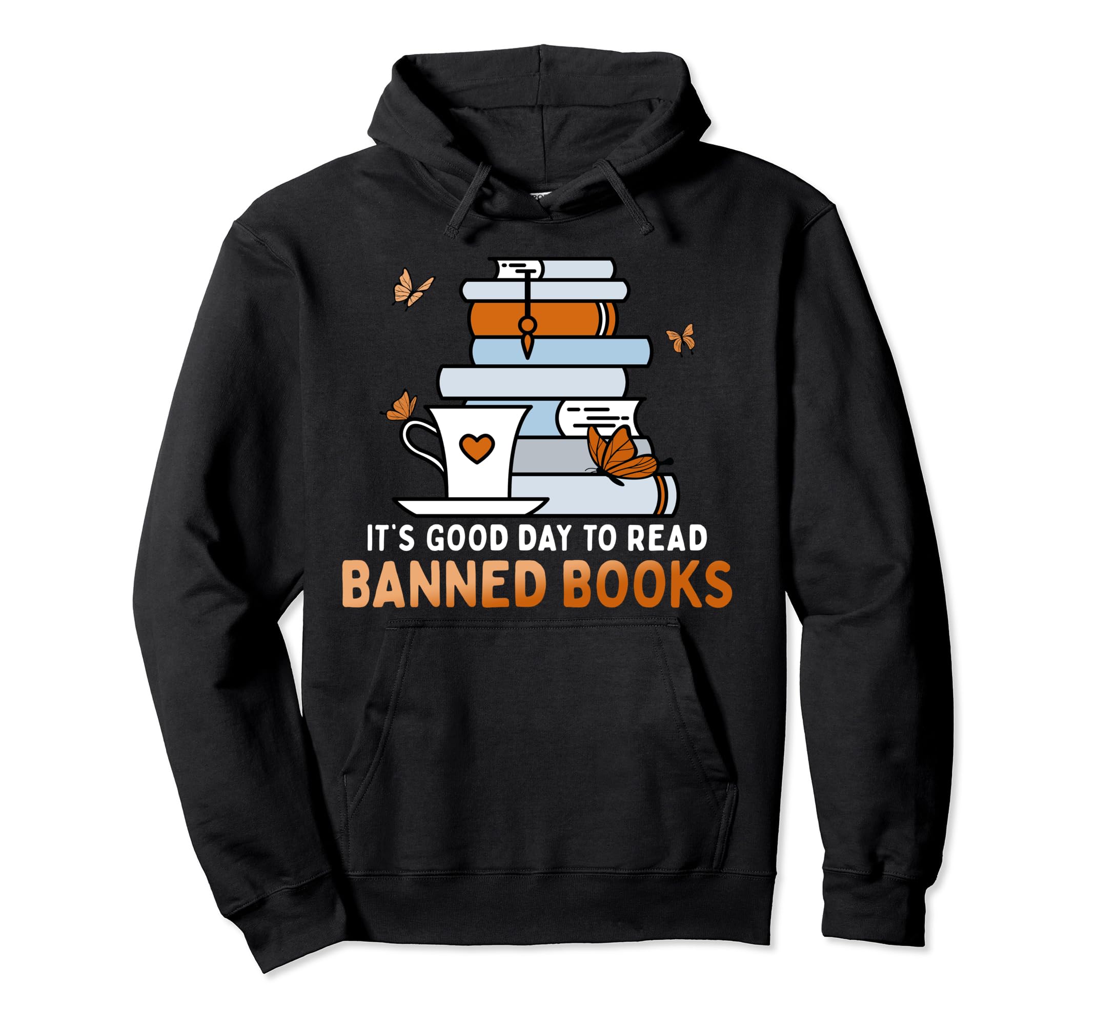 Its Good Day To Read Book Summer Hoodie - Novelty Apparel for Adults - T-Shirt, Sweatshirt, Hoodie