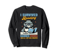 Banned Book Reader Cat Reading Sweatshirt - Fun Novelty Design Men Women - T-Shirt, Sweatshirt, Hoodie
