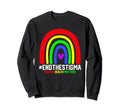 Rainbow Boho Mental Health Matters Sweatshirt - Graphic Print for Adults - T-Shirt, Sweatshirt, Hoodie