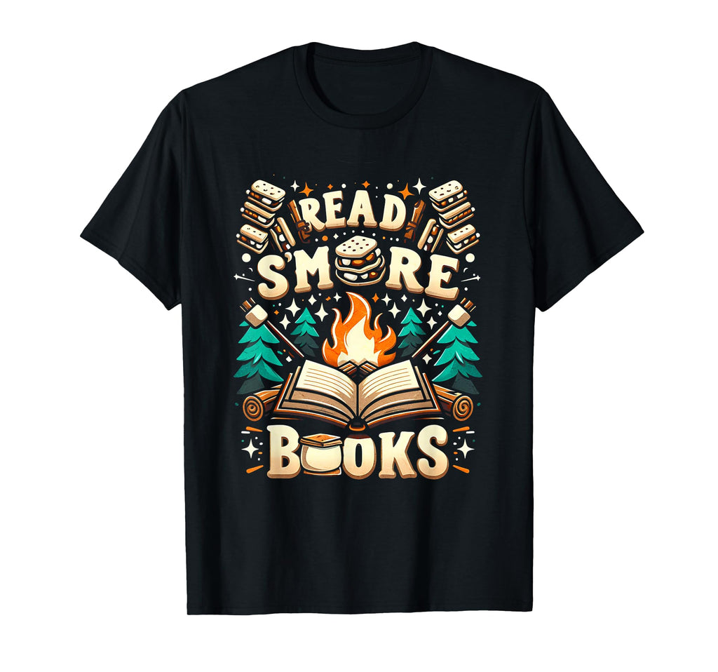 Read More Books Camping Outdoors T-Shirt - Fun Novelty Design Unisex - T-Shirt, Sweatshirt, Hoodie