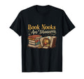 Book Nooks Are Treasures Cozy Reading T-Shirt - Custom Art Print Unisex - T-Shirt, Sweatshirt, Hoodie