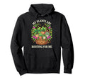 My Plants Are Rooting Me Plant Lover Pun Hoodie - Custom Art Print Unisex - T-Shirt, Sweatshirt, Hoodie