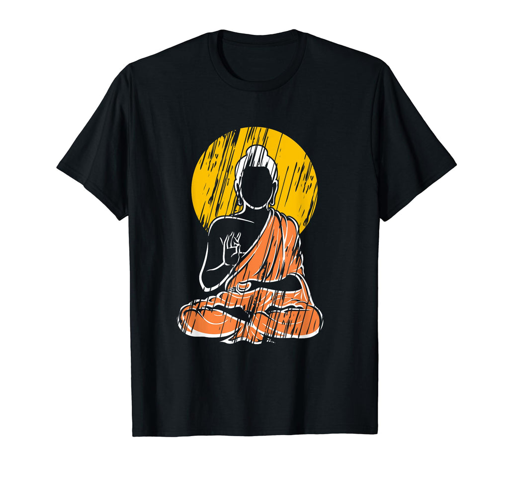 Buddha Meditation Funny Yoga Yogi T-Shirt - Casual Everyday Wear Men Women - T-Shirt, Sweatshirt, Hoodie