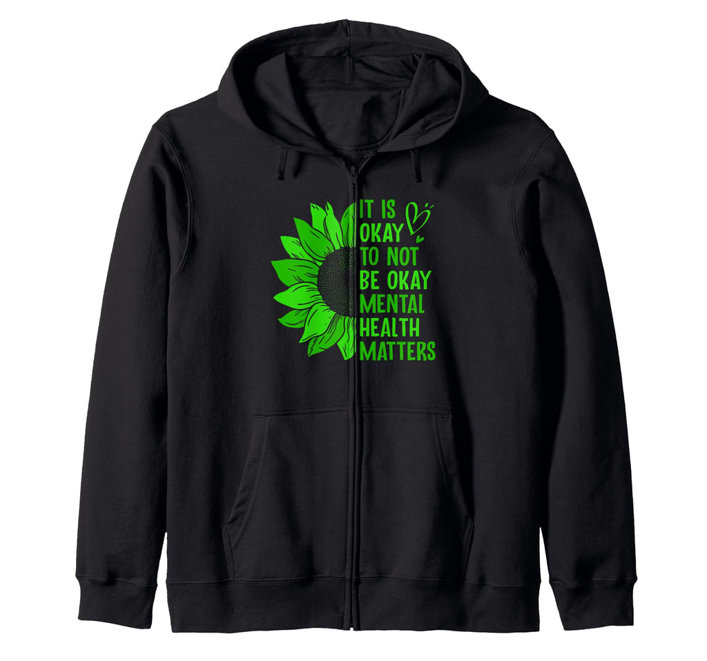 Mental Health Awareness Ribbon Items T-Shirt - Custom Art Print Unisex - T-Shirt, Sweatshirt, Hoodie