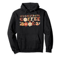 Life Is Better Coffee And Books Groovy Hoodie - Custom Art Print Unisex - T-Shirt, Sweatshirt, Hoodie