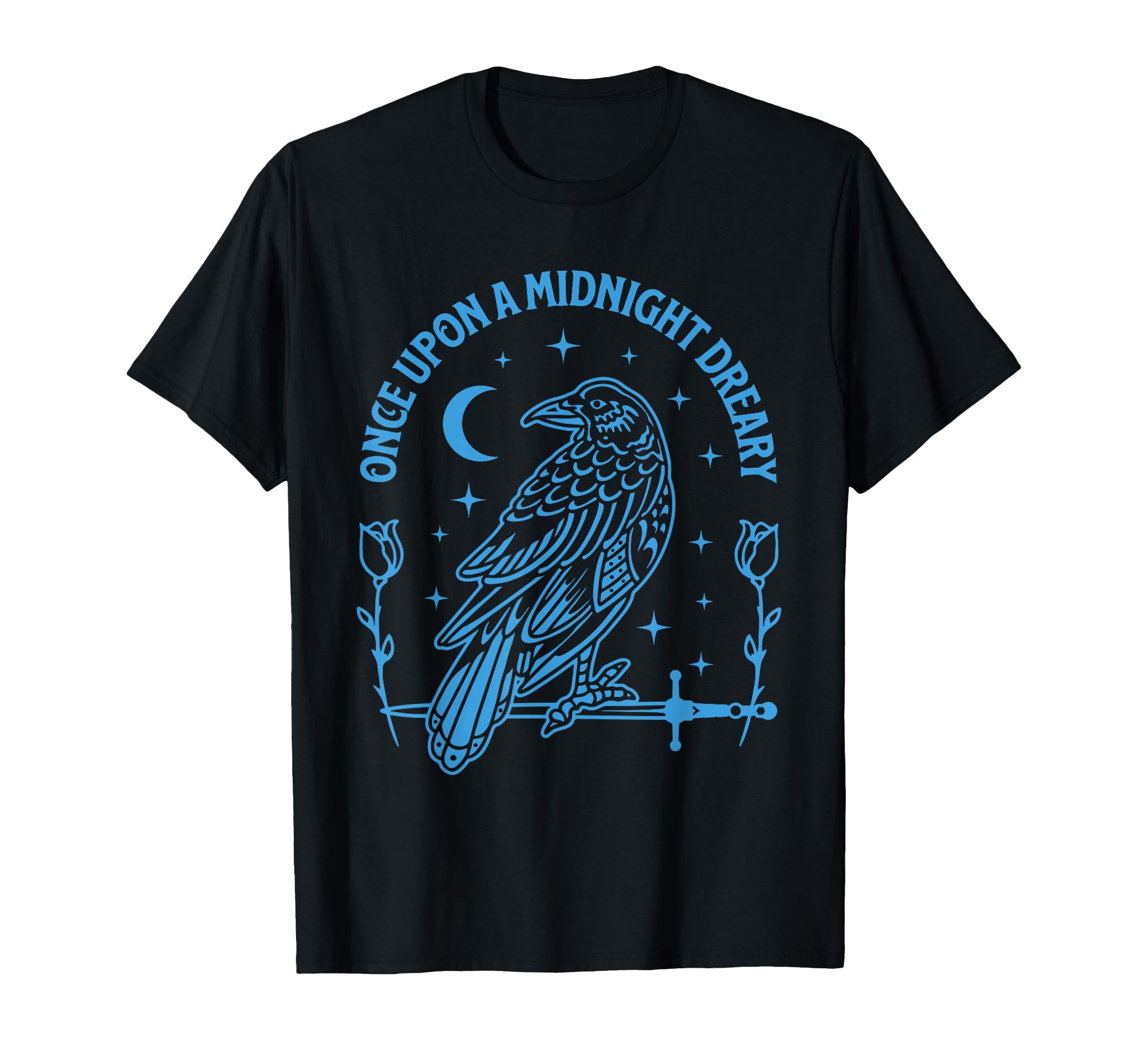 Raven Edgar Allan Poe T-Shirt - Graphic Print Men Women - T-Shirt, Sweatshirt, Hoodie