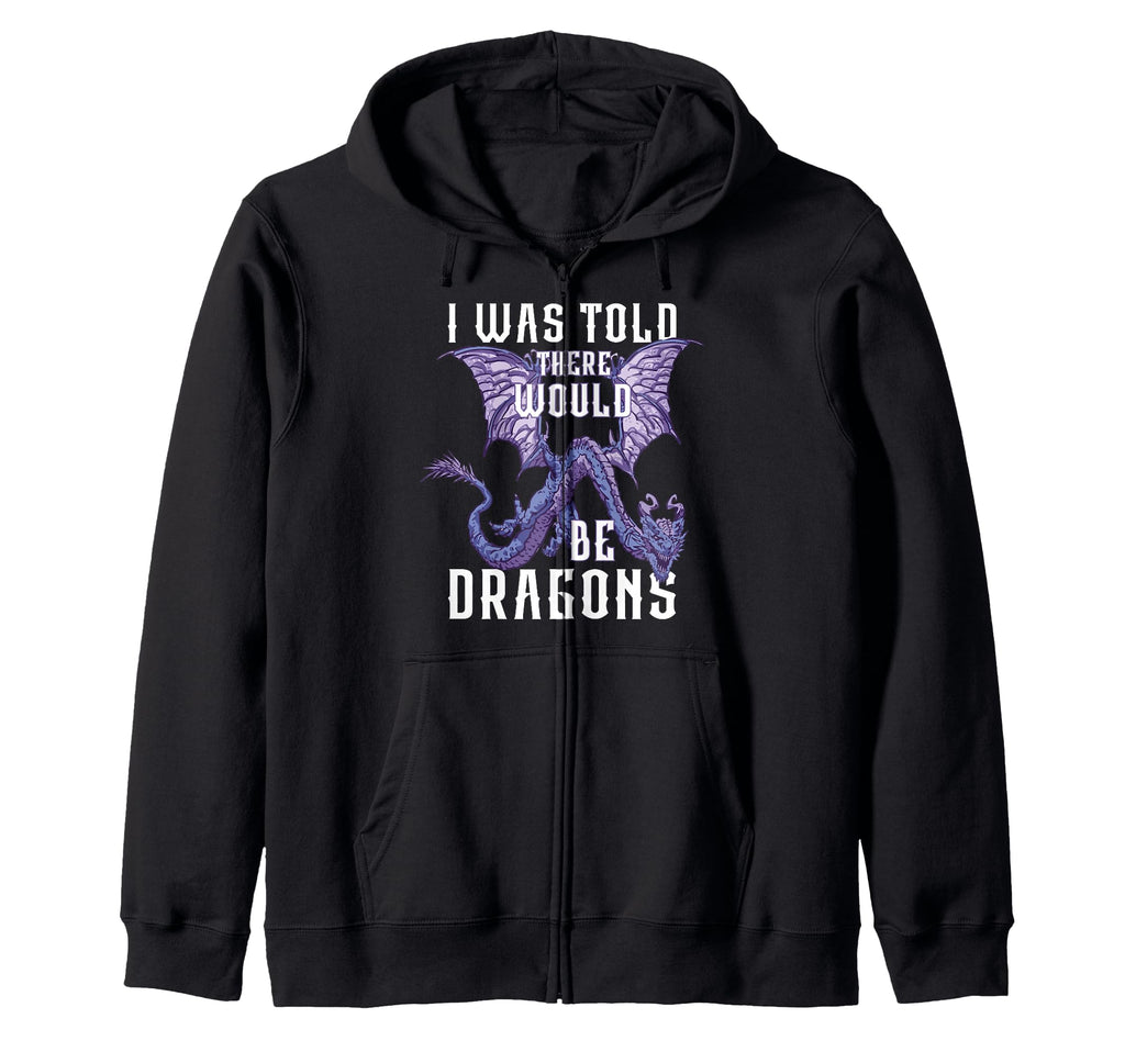 Dragon Fantasy Bookworm Bibliophile Hoodie - Novelty Apparel Unisex - T-Shirt, Sweatshirt, Hoodie