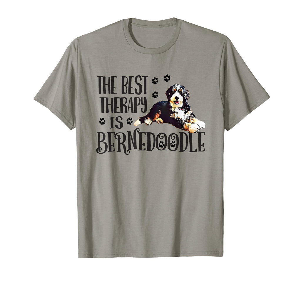 Mens Womens Best Therapy Bernedoodle T-Shirt - Aesthetic Graphic Unisex - T-Shirt, Sweatshirt, Hoodie