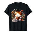 Just Who Loves Books Cats And Coffee T-Shirt - Trendy Graphic Men Women - T-Shirt, Sweatshirt, Hoodie