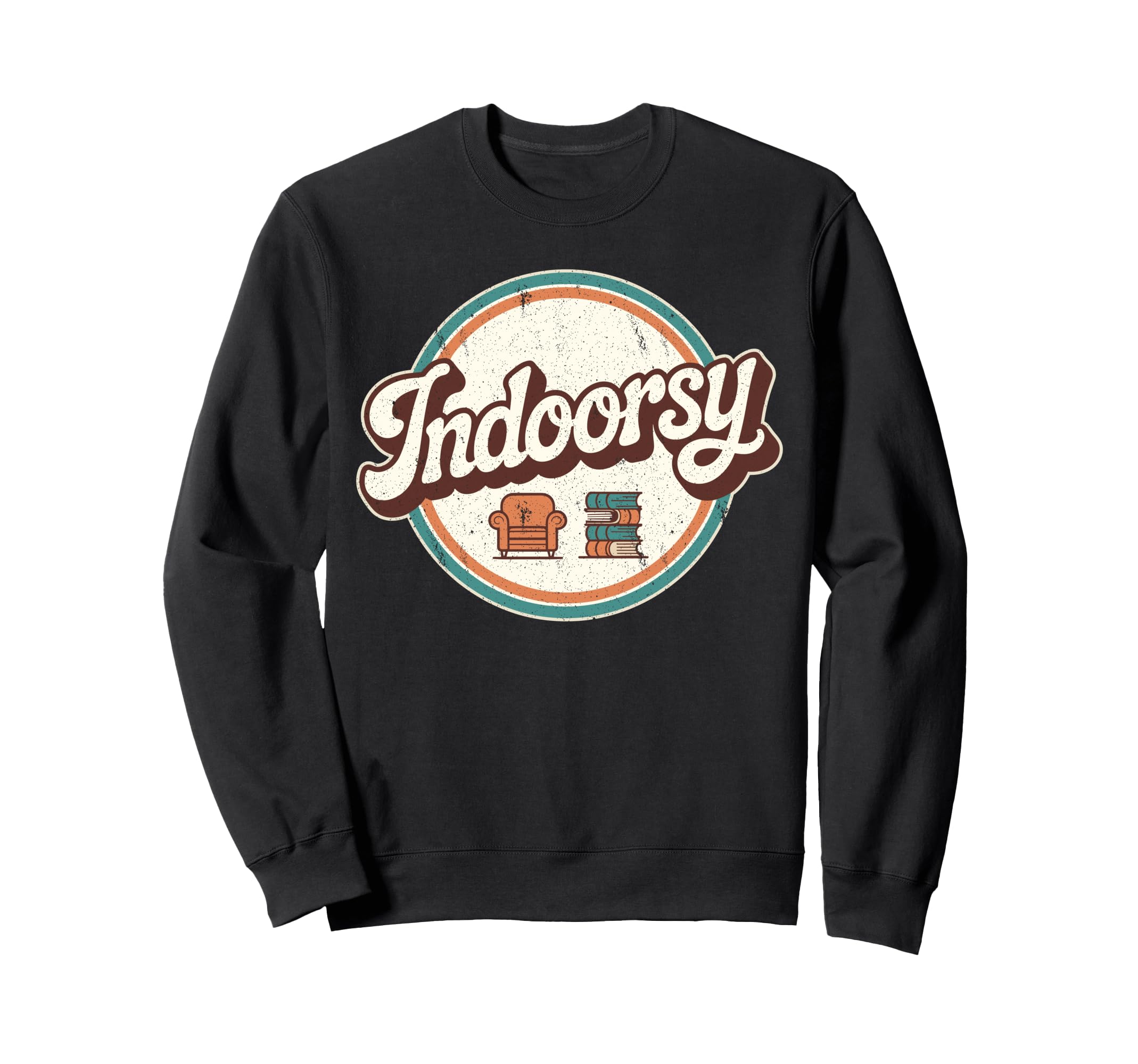 Antisocial Indoorsy Funny Introvert Sweatshirt - Novelty Apparel Unisex - T-Shirt, Sweatshirt, Hoodie