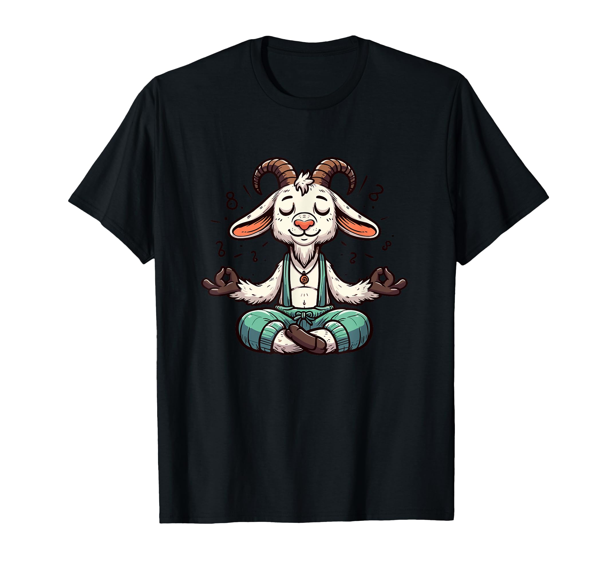 Meditation Goat Yoga Pose Relaxing T-Shirt - Streetwear Style for Adults - T-Shirt, Sweatshirt, Hoodie