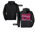 Dedicated Member Anxiety Club Hoodie - Streetwear Style Unisex - T-Shirt, Sweatshirt, Hoodie