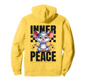 Inner Peace Meditation Zen Yoga Pose Hoodie - Aesthetic Graphic for Adults - T-Shirt, Sweatshirt, Hoodie