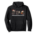 Overstimulated But Festive Funny Possum Hoodie - Graphic Print Unisex - T-Shirt, Sweatshirt, Hoodie