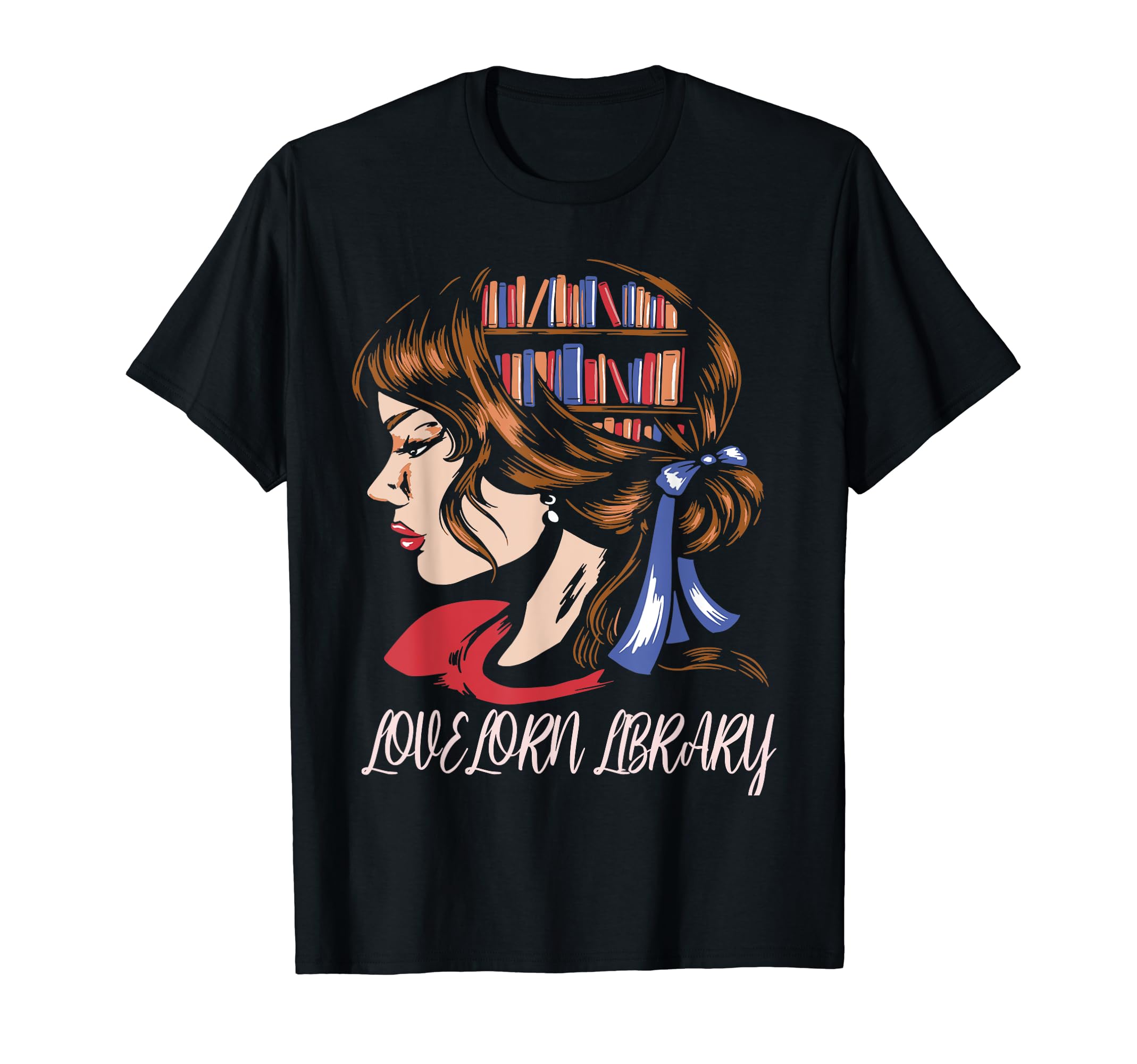 Book Lover Bookworm Library T-Shirt - Aesthetic Graphic for Adults - T-Shirt, Sweatshirt, Hoodie