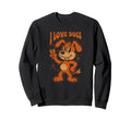I Love Dogs Dog Sweatshirt - Graphic Print for Adults - T-Shirt, Sweatshirt, Hoodie