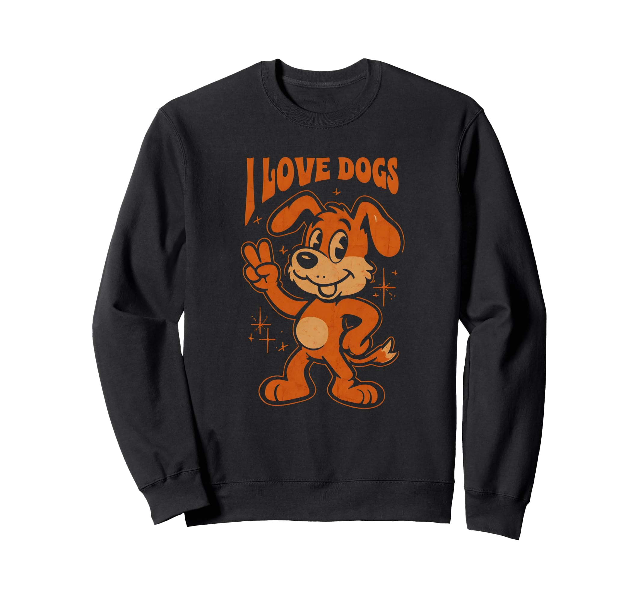 I Love Dogs Dog Sweatshirt - Graphic Print for Adults - T-Shirt, Sweatshirt, Hoodie