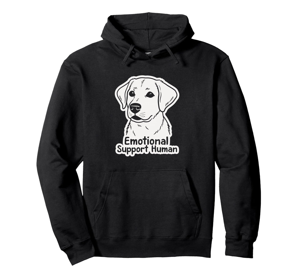 Emotional Support Human Dog Lover Hoodie - Streetwear Style for Adults - T-Shirt, Sweatshirt, Hoodie