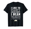 I Like To Party And Party I Mean T-Shirt - Aesthetic Graphic for Adults - T-Shirt, Sweatshirt, Hoodie