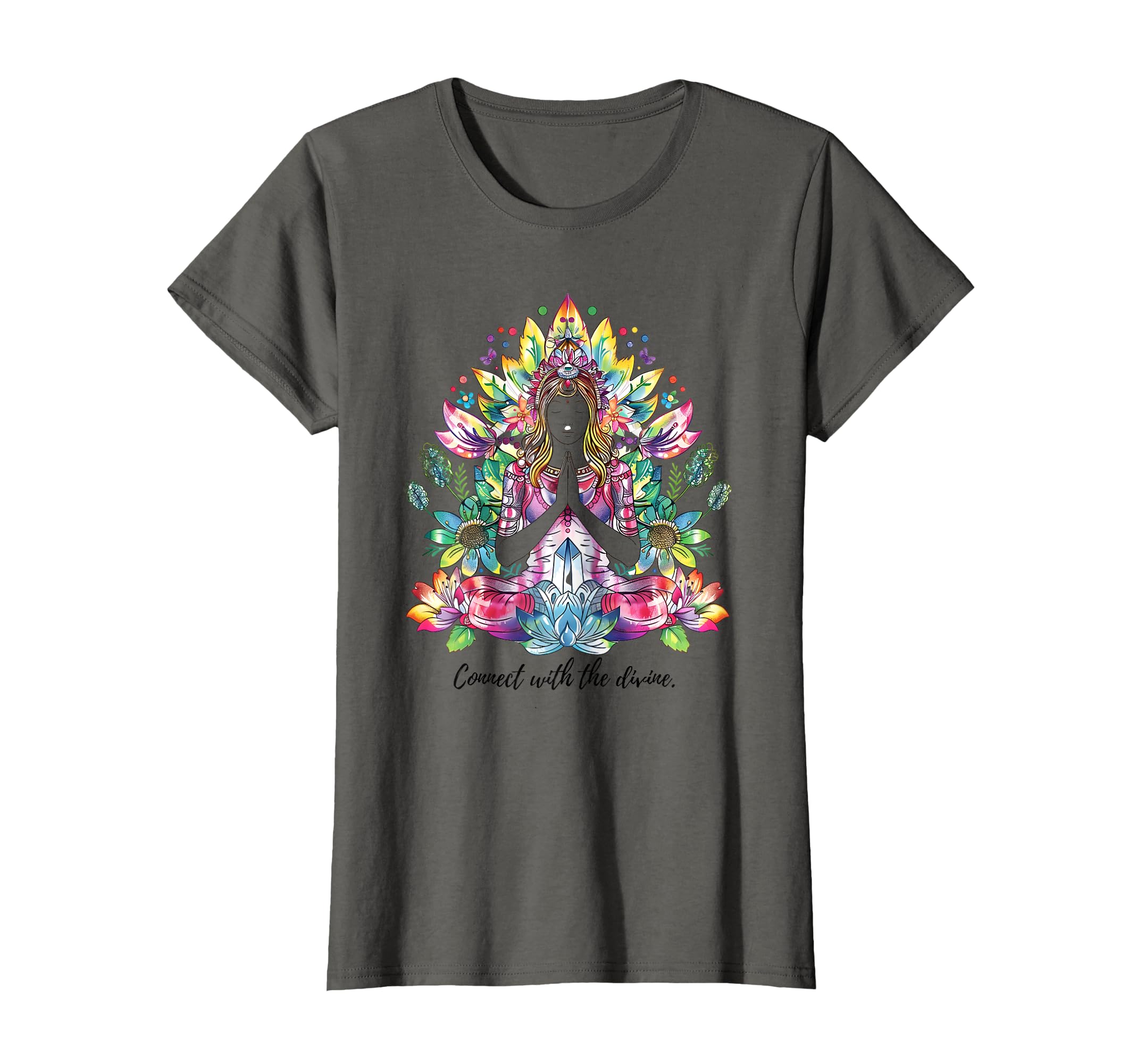 Serene Yoga Meditation Decor Mindfulness T-Shirt - Graphic Print Unisex - T-Shirt, Sweatshirt, Hoodie
