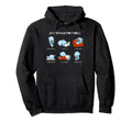 Just Bookworm Things Nerd Book Hoodie - Aesthetic Graphic for Adults - T-Shirt, Sweatshirt, Hoodie