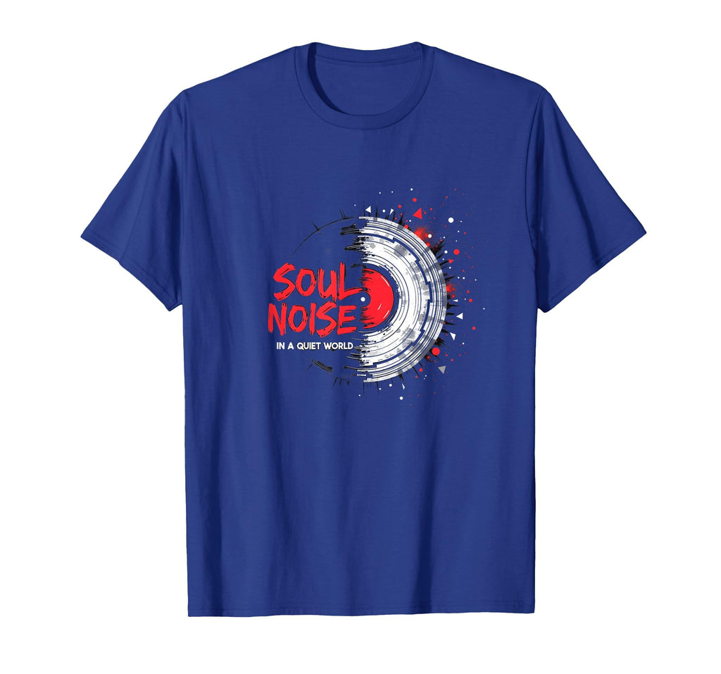 Soul Noise Quiet World Grunge Music T-Shirt - Unique Graphic Men Women - T-Shirt, Sweatshirt, Hoodie