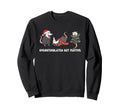Overstimulated But Festive Opossum Sweatshirt - Streetwear Style Men Women - T-Shirt, Sweatshirt, Hoodie