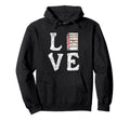 Love Books Book Stack Nerd Literary Hoodie - Custom Art Print Men Women - T-Shirt, Sweatshirt, Hoodie