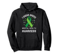 I Wear Green Mental Health Awareness Hoodie - Streetwear Style for Adults - T-Shirt, Sweatshirt, Hoodie