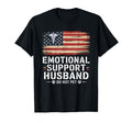 Funny Emotional Support Husband Do Not T-Shirt - Minimalist Print Unisex - T-Shirt, Sweatshirt, Hoodie