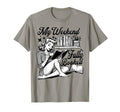 My Weekend Is Fully Booked Book Lover T-Shirt - Graphic Print for Adults - T-Shirt, Sweatshirt, Hoodie