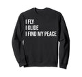 Aviator Meme Self Care Sweatshirt - Novelty Apparel for Adults - T-Shirt, Sweatshirt, Hoodie